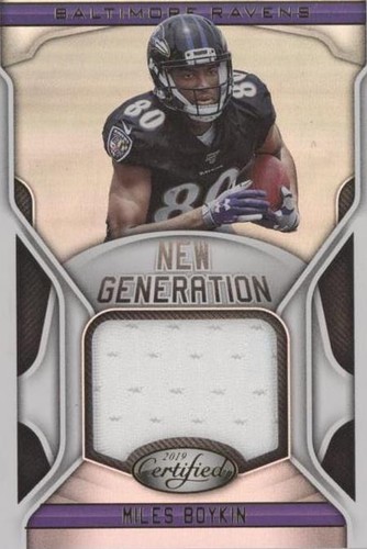 2019 Panini Certified Miles Boykin #NG-MBO