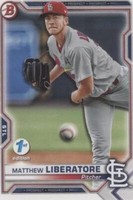 2021 Bowman 1st Edition - Matthew Liberatore #BFE-29