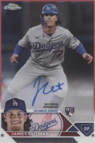 2023 Topps Chrome - James Outman #RA-JO