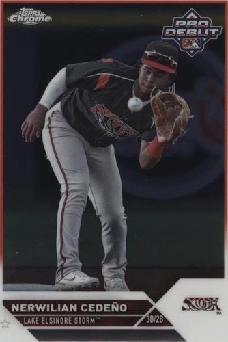 2023 Topps Pro Debut - Nerwilian Cedeno #PDC-132