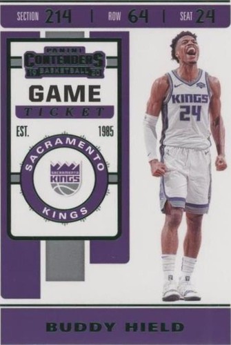 2019-20 Panini Contenders - Buddy Hield #14