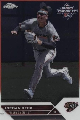 2023 Topps Pro Debut - Jordan Beck #PDC-109