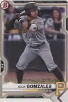 2021 Bowman Draft - Nick Gonzales #BD-16