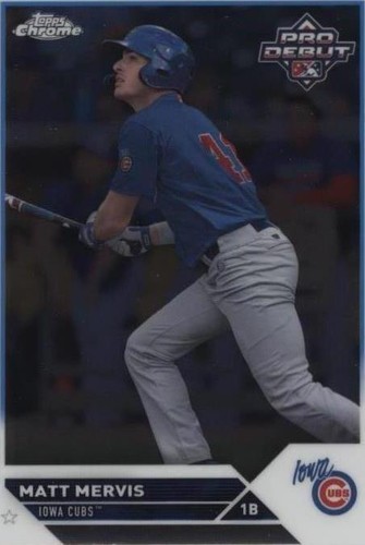 2023 Topps Pro Debut - Matt Mervis #PDC-76