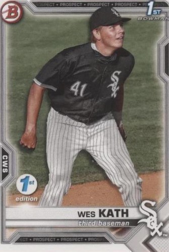2021 Bowman Draft 1st Edition - Wes Kath #BD-43