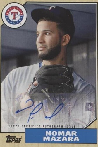 2017 Topps - Nomar Mazara #1987A-NM