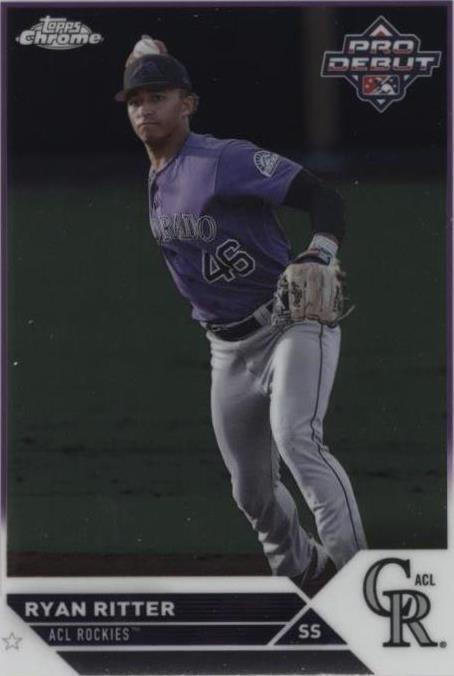 2023 Topps Pro Debut - Ryan Ritter #PDC-122