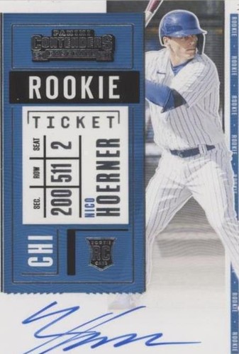 2020 Panini Contenders - Nico Hoerner #117