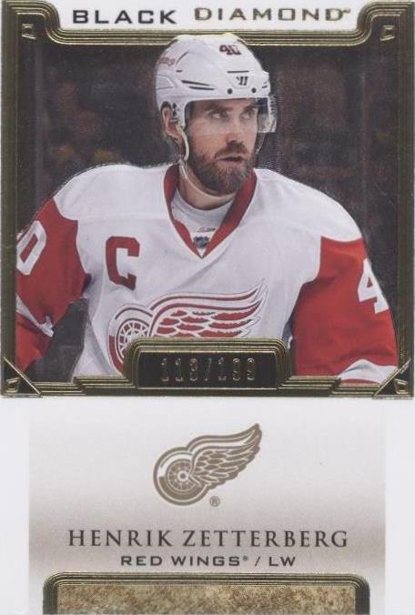 2015-16 Upper Deck Black Diamond - Henrik Zetterberg #BDB-HZ