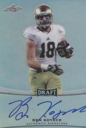 2015 Leaf Metal Draft Ben Koyack #BA-BK1