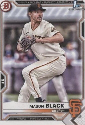 2021 Bowman Draft - Mason Black #BD-129