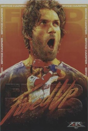 2020 Topps Fire - Bryce Harper #FIU-1