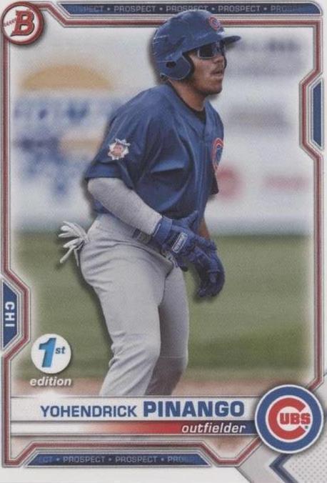 2021 Bowman Draft 1st Edition - Yohendrick Pinango #BD-25