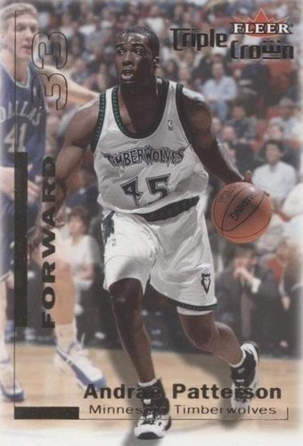 2000-01 Fleer Triple Crown - Andrae Patterson #183