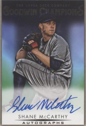 2021 Upper Deck Goodwin Champions - Shane McCarthy #A-SM