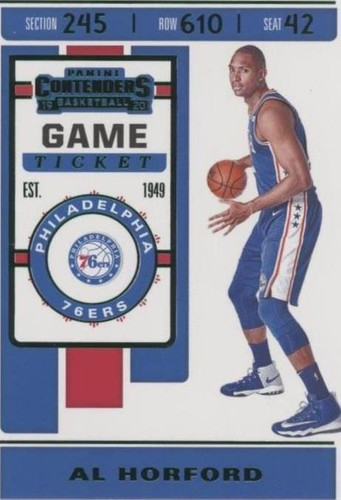 2019-20 Panini Contenders - Al Horford #3