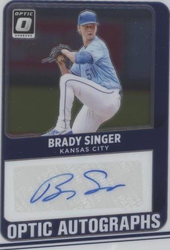 2021 Panini Donruss Optic - Brady Singer #OA-BS