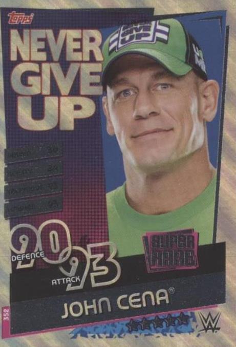 2020 Topps WWE Slam Attax Reloaded - John Cena #352