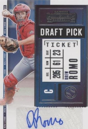 2020 Panini Contenders - Drew Romo #DPT2-DR