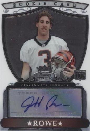 2007 Bowman Sterling Jeff Rowe #BSRA-JR