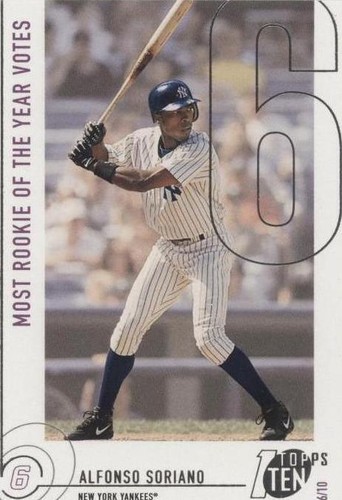 2002 Topps Ten - Alfonso Soriano #126