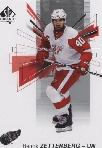 2016-17 SP Authentic - Henrik Zetterberg #40