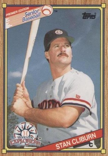1989-90 Topps Senior Professional Baseball Association - Stan Cliburn #54
