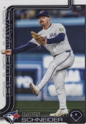 2025 TOPPS SERIES 1 (#342) - DAVIS SCHNEIDER | eBay