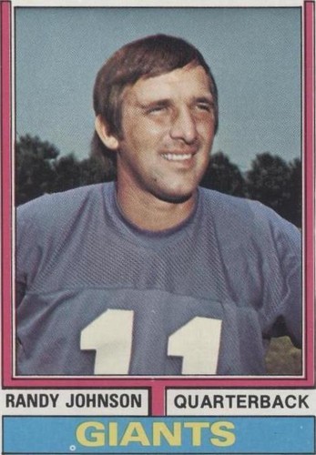 1974 Topps Randy Johnson #419