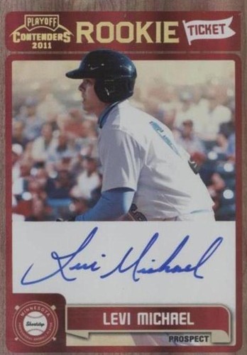 2011 Playoff Contenders - Levi Michael #RT40