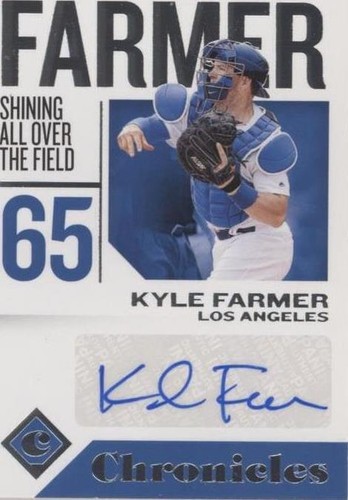 2018 Panini Chronicles - Kyle Farmer #CA-KF