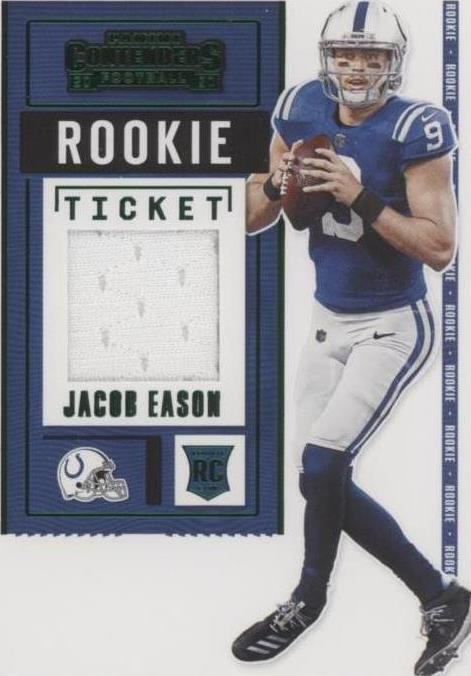 2020 Panini Contenders Jacob Eason #RSV-JEA
