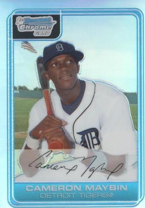 2006 Bowman Chrome - Prospects Refractor #BC113 Cameron Maybin /500 (RC)