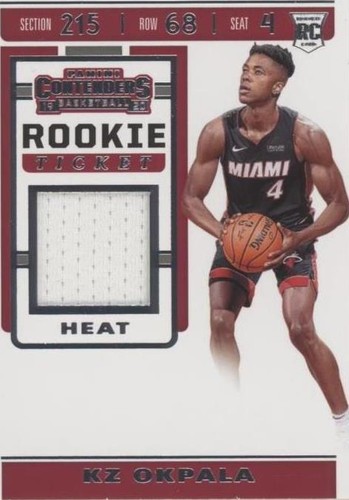 2019-20 Panini Contenders - KZ Okpala #RTS-KZO