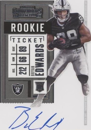 2020 Panini Contenders Bryan Edwards #130
