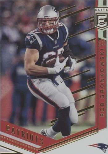 2018 Donruss Elite Rob Gronkowski #93