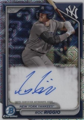 2024 Bowman Chrome - Roc Riggio #BMA-RR