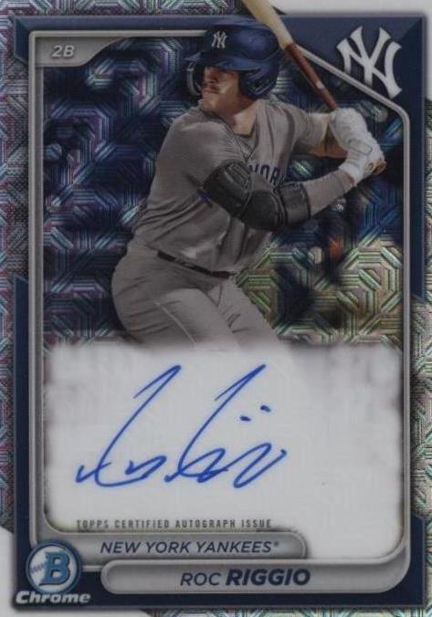 2024 Bowman Chrome - Roc Riggio #BMA-RR