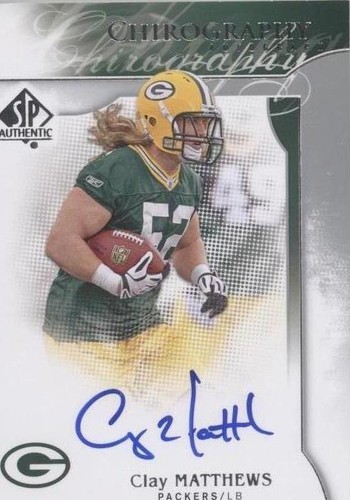 2009 SP Authentic Clay Matthews #CH-CM