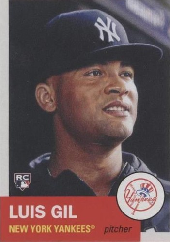 Luis Gil RC 387/499 2022 Bowman Chrome Refractor #78 SN #'d