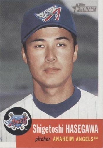 2002 Topps Heritage - Shigetoshi Hasegawa #102