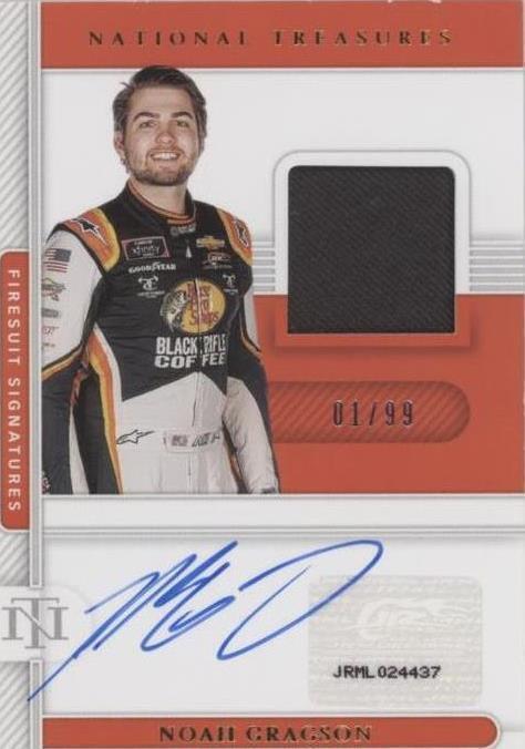 2021 Panini National Treasures - Noah Gragson #FS-NG