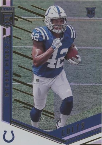 2018 Donruss Elite Nyheim Hines #176