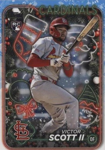 2024 Topps Holiday - Victor Scott II #H105