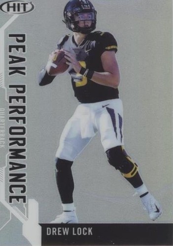 2019 Sage Hit Premier Draft Drew Lock #PK-DL