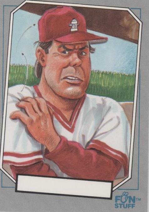 1992 Fun Stuff Baseball Enquirer - Lou Piniella #44