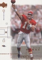 2001 Upper Deck Pros & Prospects Elvis Grbac #42