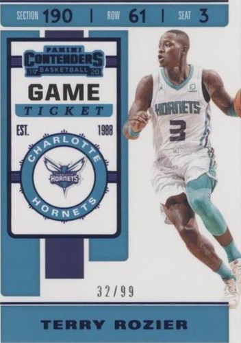 2019-20 Panini Contenders - Terry Rozier #94