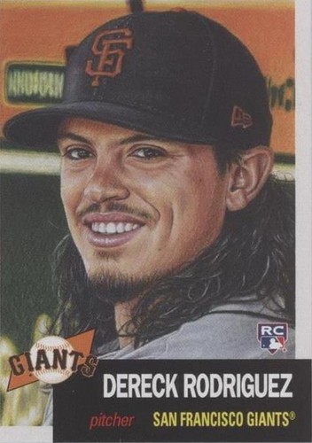 2018 Topps Living Set - Dereck Rodriguez #72