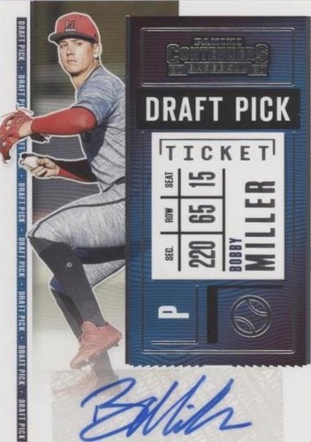 2020 Panini Contenders - Bobby Miller #DPT2-BM